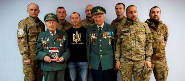 The Ukrainian nationalists have marked the newly established Day of Remembrance for World War II Victims. The Ukrainian nationalists have marked the newly established Day of Remembrance for World War II Victims. - Sputnik International