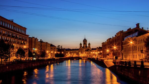 St. Petersburg at Night - Sputnik International