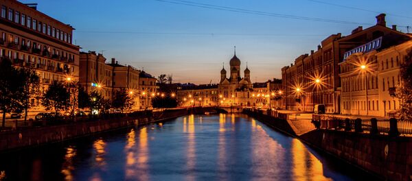 St. Petersburg at Night St. Petersburg at Night - Sputnik International