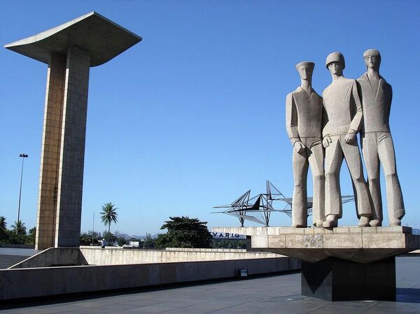 National Monument to the Dead of World War II, Rio de Janeiro - Sputnik International