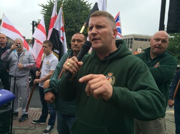 Leader of the Britain First far-right political party Paul Golding - Sputnik International