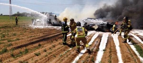 Plane crash near Seville, Spain - Sputnik International