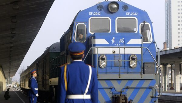 Chinese railway police - Sputnik International