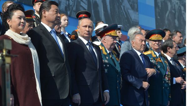 President Putin at military parade to mark 70th anniversary of Victory in 1941-1945 Great Patriotic War - Sputnik International