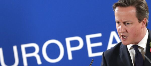 British PM David Cameron British PM David Cameron - Sputnik International