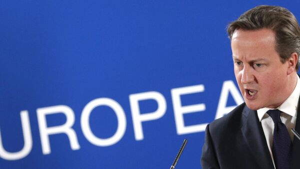 British PM David Cameron - Sputnik International