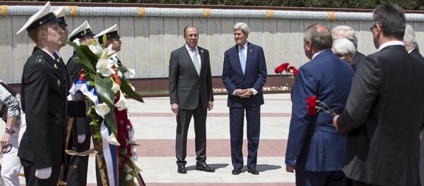 US Secretary of State John Kerry and Russian Foreign Minister Sergey Lavrov - Sputnik International