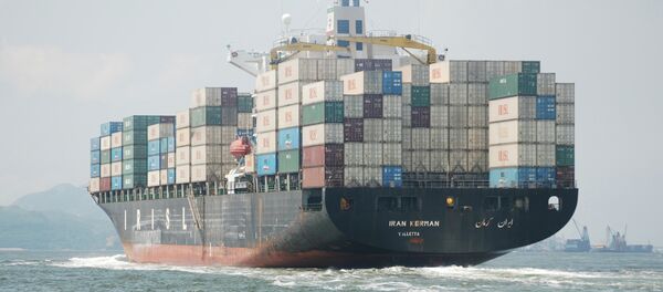 Iranian cargo ship Iranian cargo ship - Sputnik International