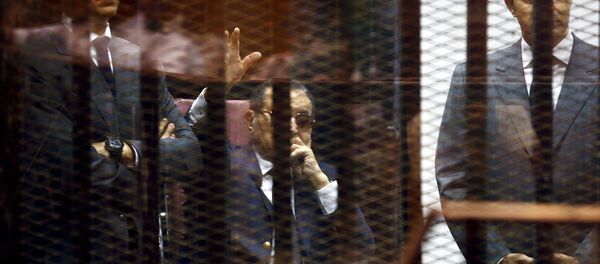 Egypt's former president Hosni Mubarak Egypt's former president Hosni Mubarak - Sputnik International