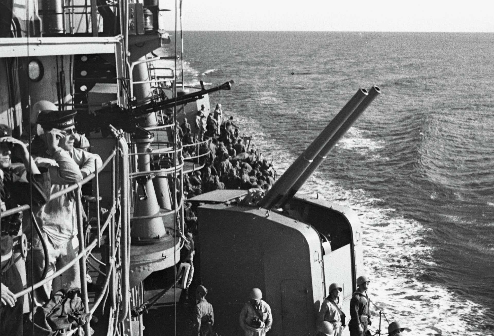 Great Patriotic War of 1941-45. The Black Sea Fleet. Landing troops on a mission. 1942. - Sputnik International, 1920, 22.06.2023