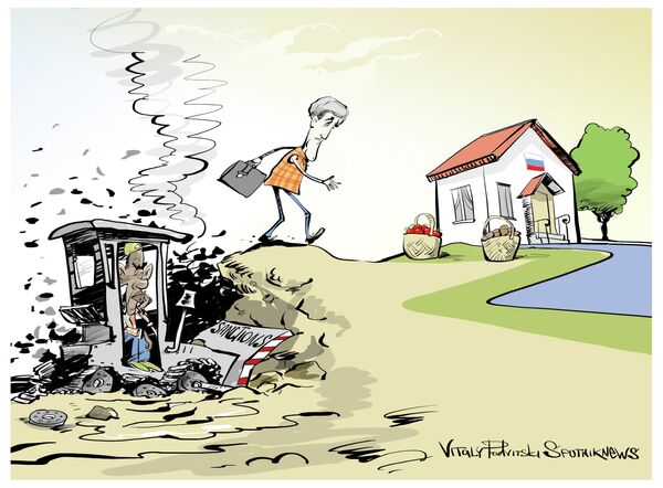 Knock-Knock-Knockin’ On Russia’s Door Knock-Knock-Knockin’ On Russia’s Door - Sputnik International