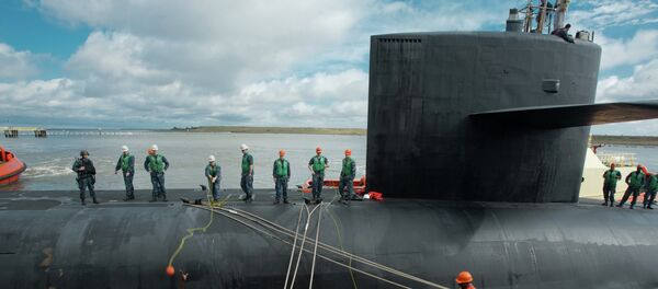 Ohio-class ballistic missile submarine USS Tennessee (SSBN 734) - Sputnik International