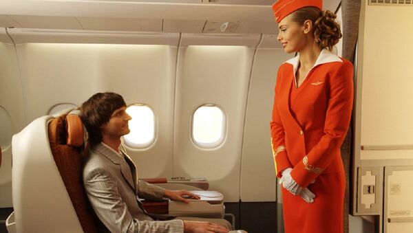 A flight attendant - Sputnik International