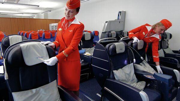 Aeroflot Plane Cabin - Sputnik International