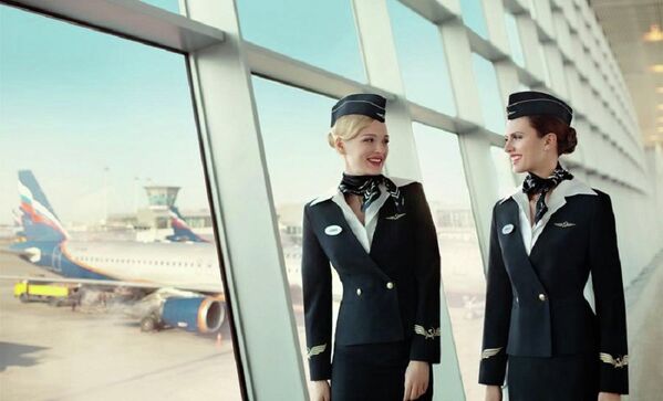 Aeroflot's Stewardesses: The Female Face of Russia's Airline - Sputnik International