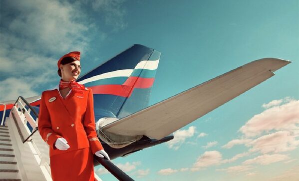 Aeroflot's Stewardesses: The Female Face of Russia's Airline - Sputnik International