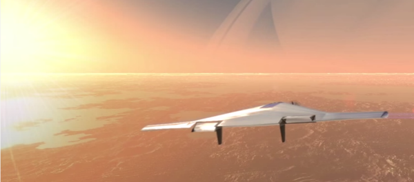 Contracting companies are designing an autonomous, inflatable aircraft which would patrol the dense atmosphere of Venus. - Sputnik International