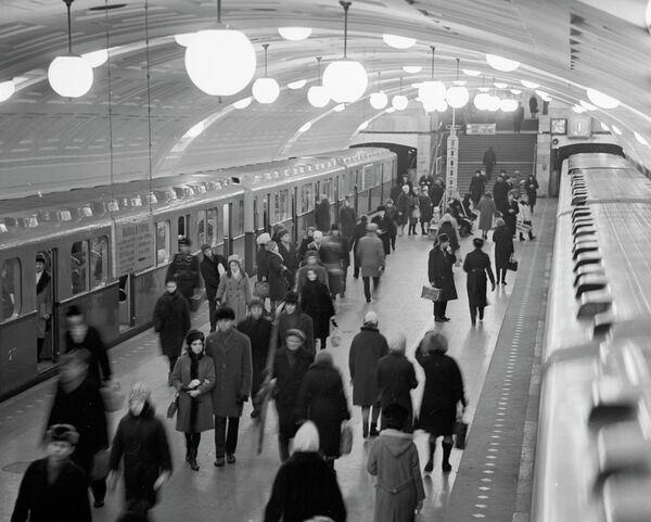 Underground Palace: 80th anniversary of the Moscow Metro - Sputnik International
