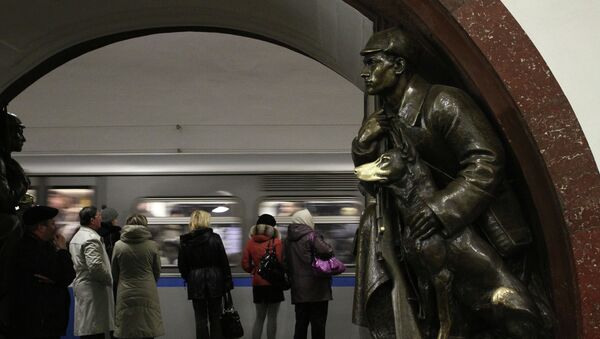 Ploshchad Revolutsii (Revolution Square) Moscow metro station - Sputnik International