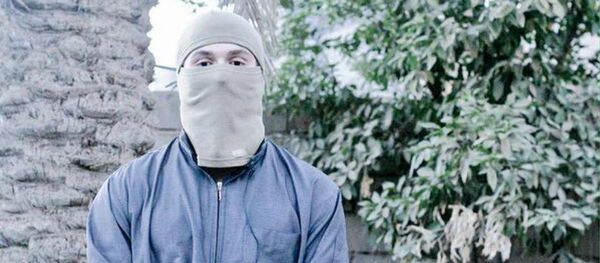 Abu Musal al-Britani, an alleged Isis suicide bomber, in a picture circulating by Isis social media accounts Abu Musal al-Britani, an alleged Isis suicide bomber, in a picture circulating by Isis social media accounts - Sputnik International