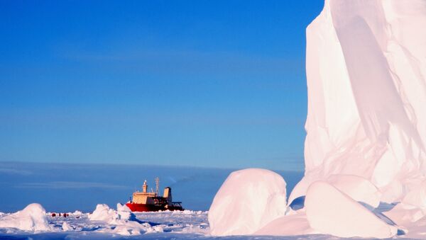 The remainder of the Larsen B Ice Shelf could break away and disintegrate by 2020. - Sputnik International