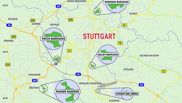 US  installations and local communities that make up the Stuttgart area - Sputnik International