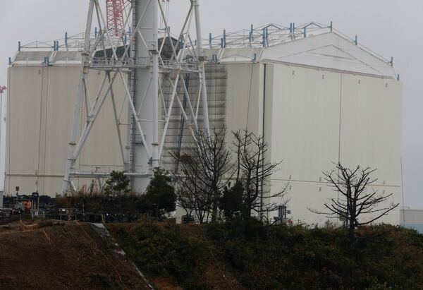 A building covering the Unit 1 reactor is removed by a crane at the Fukushima Dai-ichi nuclear power plant in Okuma, Fukushima Prefecture, northeastern Japan on November 12, 2014 A building covering the Unit 1 reactor is removed by a crane at the Fukushima Dai-ichi nuclear power plant in Okuma, Fukushima Prefecture, northeastern Japan on November 12, 2014 - Sputnik International