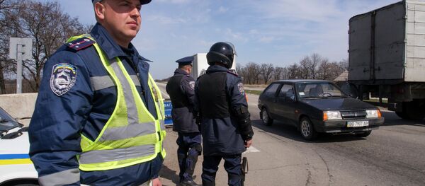 Ukrainian traffic policemen Ukrainian traffic policemen - Sputnik International