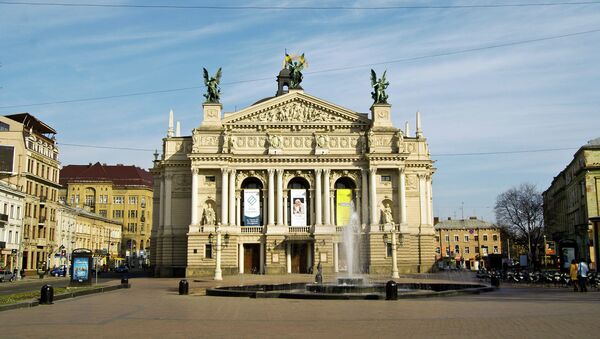 The Lviv National Academic Theater of Opera and Ballet. - Sputnik International