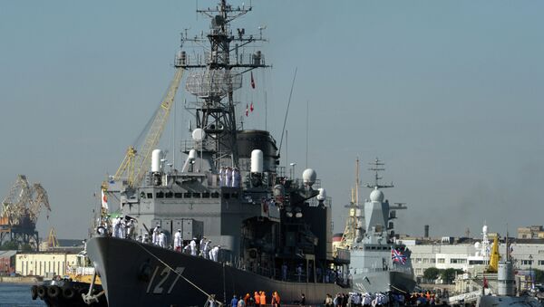 Torpedo vessels of Japan Maritime Self-Defense Force visit St. Petersburg - Sputnik International