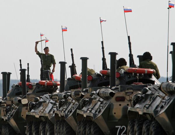 Marine and paratroopers landing drill in Kaliningrad Region Marine and paratroopers landing drill in Kaliningrad Region - Sputnik International
