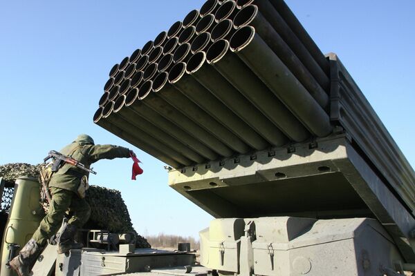 Tactical drills of artillery and missile forces of Baltic Fleet - Sputnik International