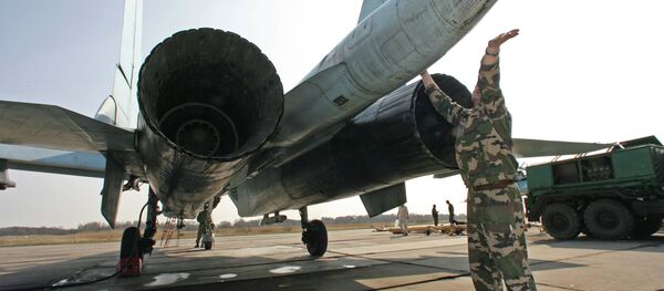 The Baltic Fleet Su-27 fighter squadron The Baltic Fleet Su-27 fighter squadron - Sputnik International