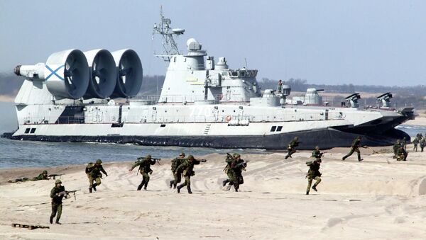 Landing party exercise in the Baltic fleet - Sputnik International
