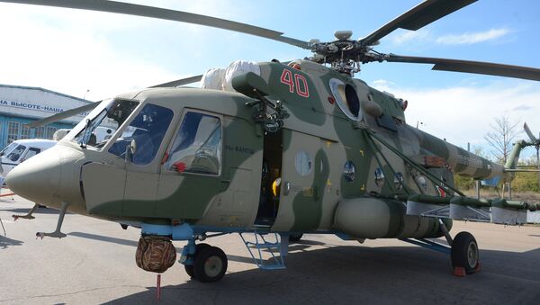 Mil Mi-8 AMTSH military-transport helicopter. Its export version is designated the Mi-171SH - Sputnik International
