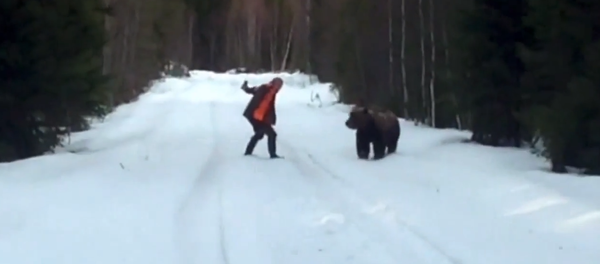 Viking Genes: Swede Scares Off Wild Bear Viking Genes: Swede Scares Off Wild Bear - Sputnik International