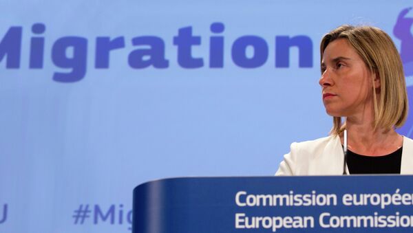 EU Foreign policy chief Federica Mogherini - Sputnik International