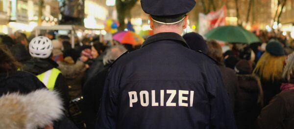 German police officer German police officer - Sputnik International