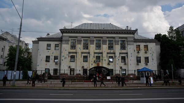Building of Russian embassy in Kiev - Sputnik International