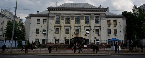Building of Russian embassy in Kiev - Sputnik International