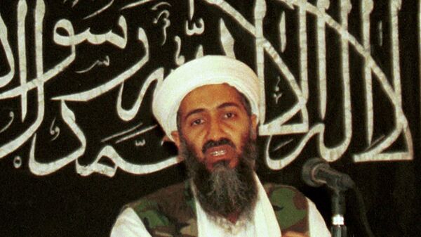 Osama bin Laden in 1998 file photo from his hideout in Afghanistan. - Sputnik International