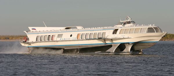 Метеор-236 на Лене Метеор-236 на Лене - Sputnik International