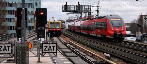 Train line, Germany Train line, Germany - Sputnik International