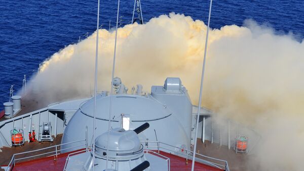 Russian-Chinese drills Joint Sea-2015 in the Mediterranean - Sputnik International