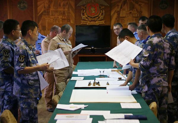Russian-Chinese drills Joint Sea-2015 in the Mediterranean Russian-Chinese drills Joint Sea-2015 in the Mediterranean - Sputnik International