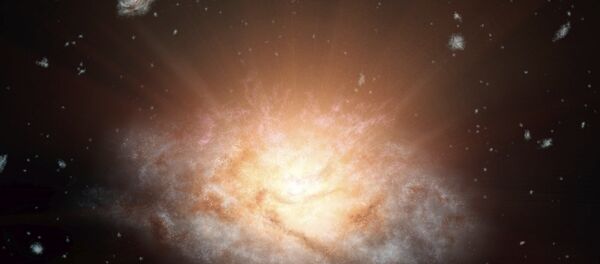 The most luminous galaxy in the universe The most luminous galaxy in the universe - Sputnik International