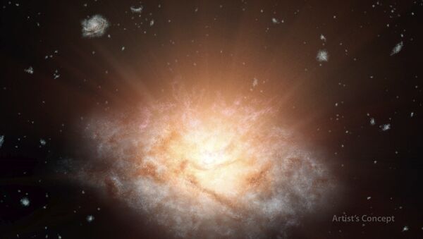 The most luminous galaxy in the universe - Sputnik International