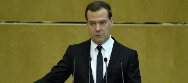 Russian Prime Minister Dmitry Medvedev - Sputnik International
