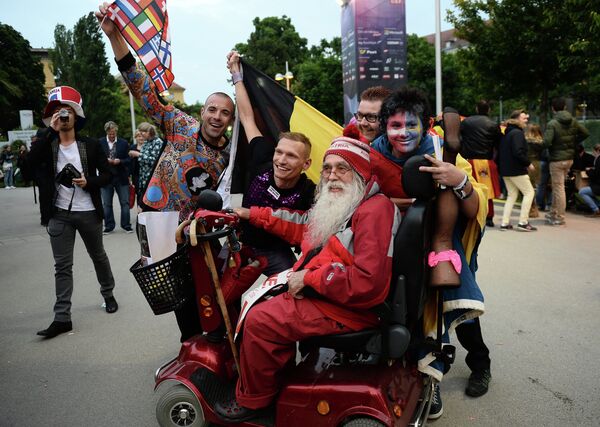 Colorful, Eccentric Eurovision 2015 Fans - Sputnik International