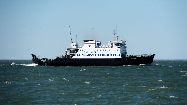 Kerch Strait ferry line - Sputnik International